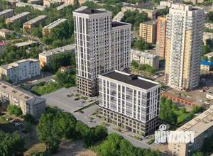 2-к квартира, строящийся дом, 71м2, 24/25 этаж