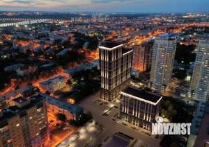 2-к квартира, строящийся дом, 71м2, 24/25 этаж